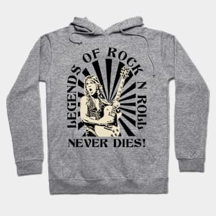 classic legend rock n roll 1970s Hoodie